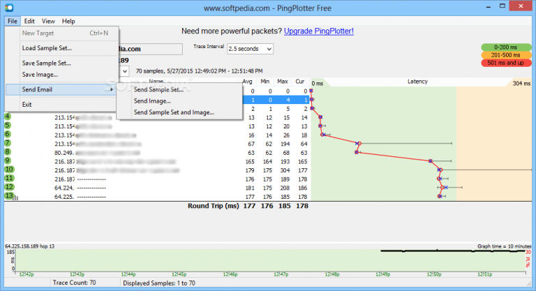 download the new version for windows PingPlotter Pro 5.24.3.8913